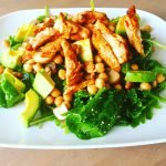 Spinazie salade foto