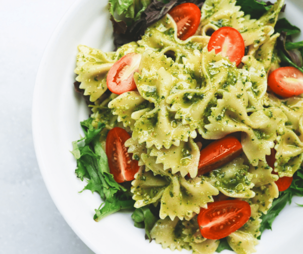Pastasalade amusehapje